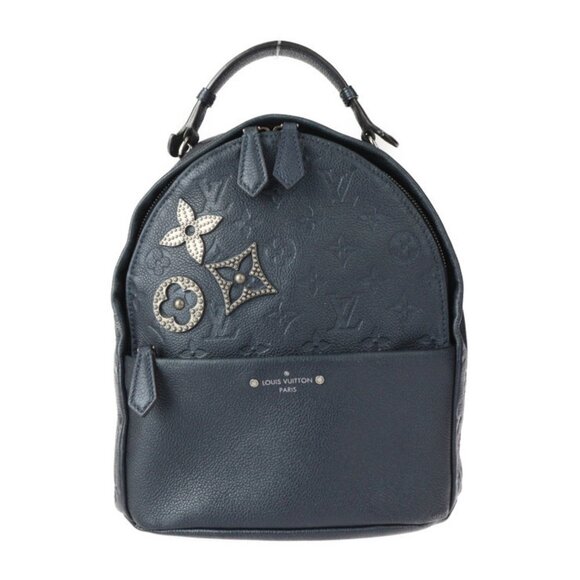 LOUIS VUITTON Brown Monogram Leather Backpack - Picture 1 of 9
